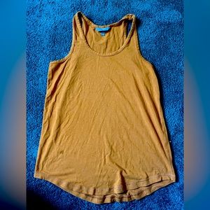 Moosejaw mustard yellow tank top